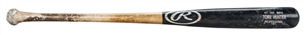 2014 Torii Hunter Game Used Rawlings Bat (PSA/DNA GU 9)